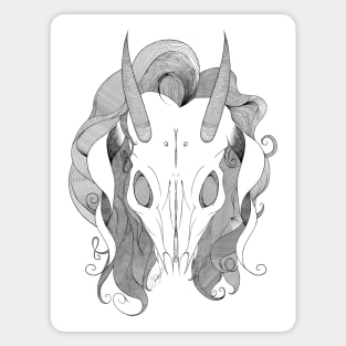 Goat skull Magnet